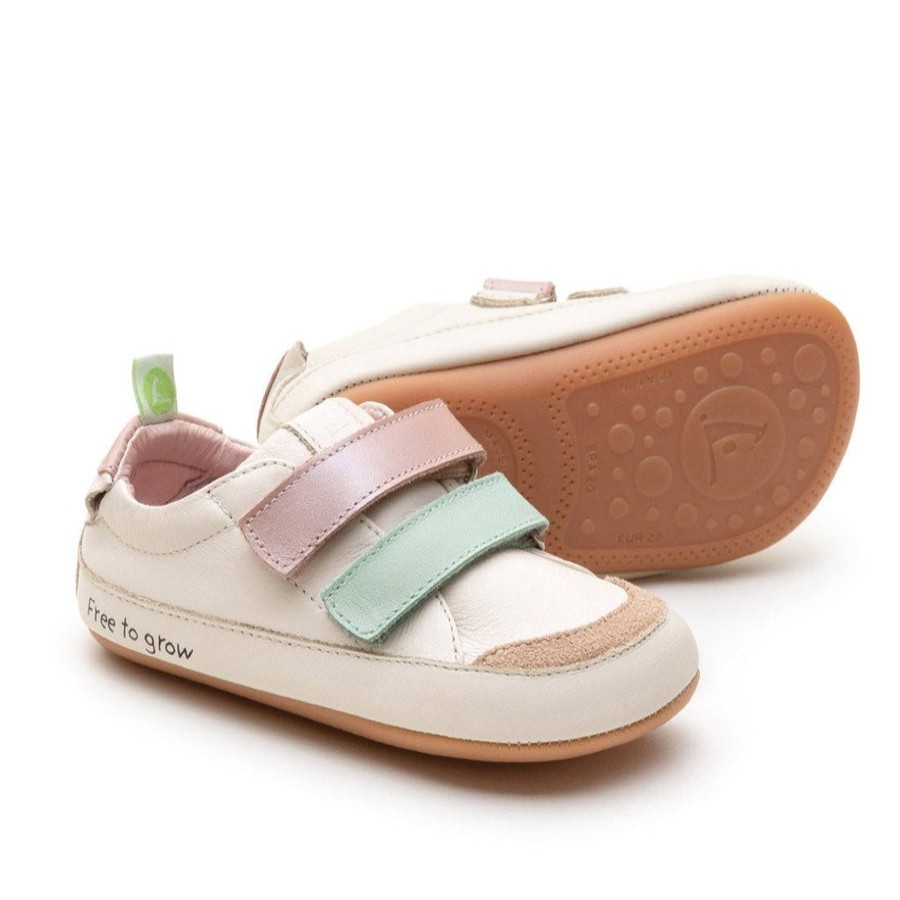 Shoes Tip Toey Joey Boy'S Casual Shoes | Tip Toey Joey Girl'S Bossy Play Sneakers, Tapioca/Mint/Pink Dream