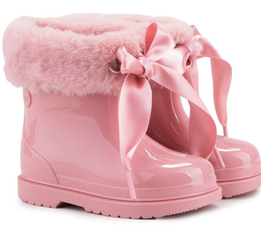 Shoes Igor Girl'S Boots | Igor Girl'S Bimbi Soft Rain Boots, Rosa Pink