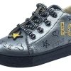 Shoes Naturino Boy'S Casual Shoes | Naturino Falcotto Boy'S And Girl'S Toddler Pete Flash Star Sneaker Tennis Shoes, Silver (Acciaio)