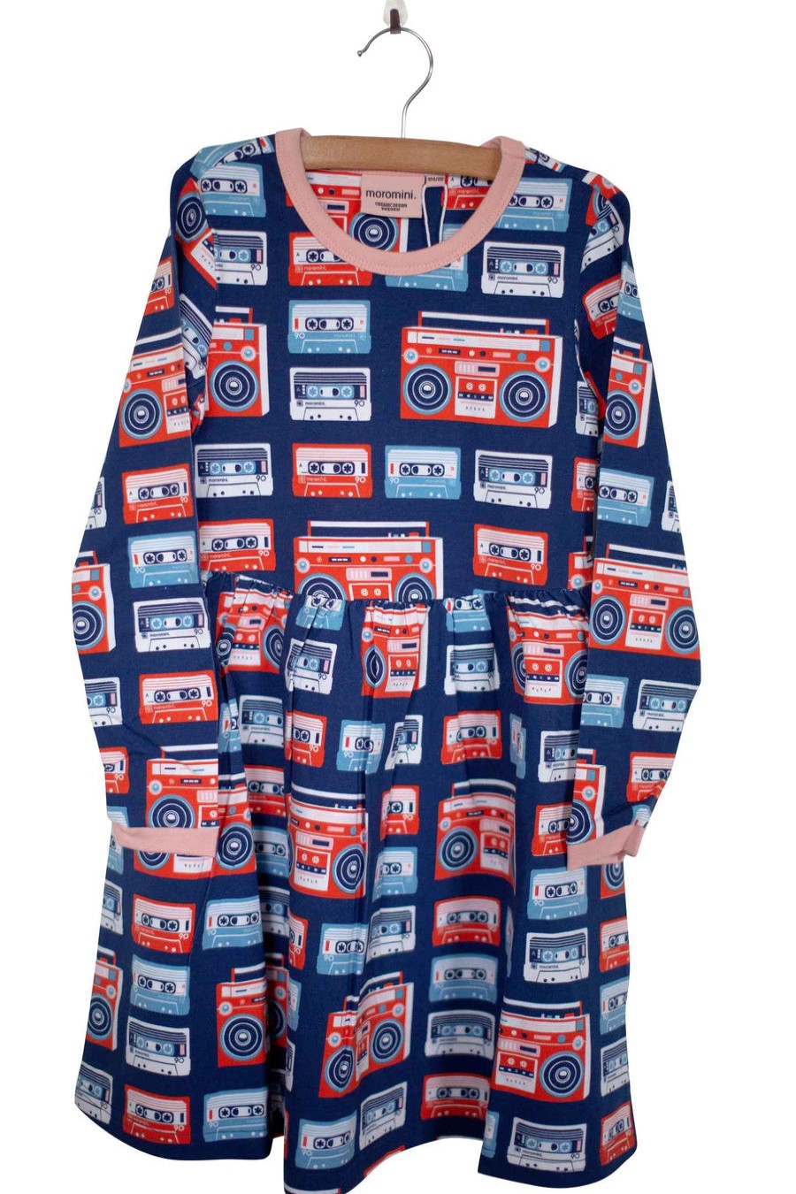 Clothes Moromini | Moromini Cassette Boomblaster Girls Dress