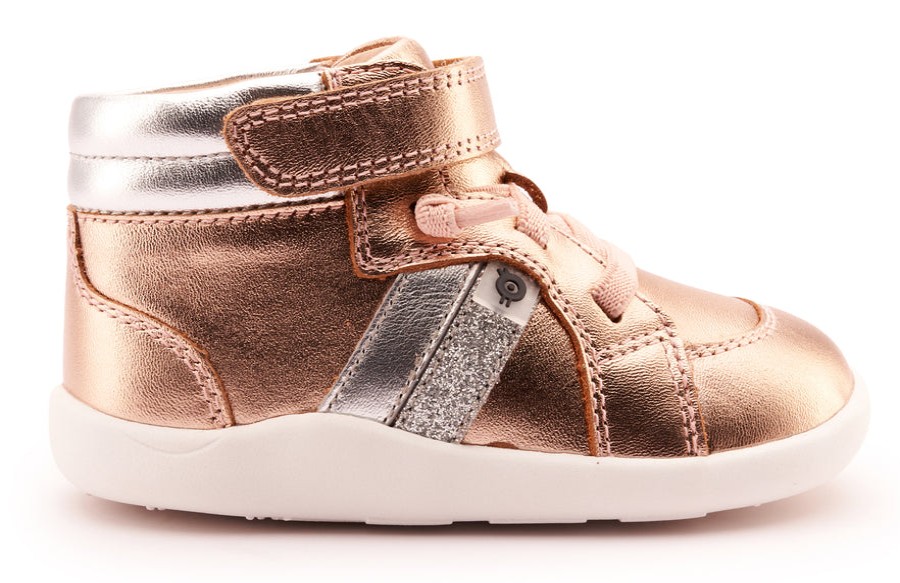 Shoes Old Soles Girl'S Casual Shoes | Old Soles Girl'S 8044 Tar Ground Casual Shoes - Copper / Silver / Glam Argent