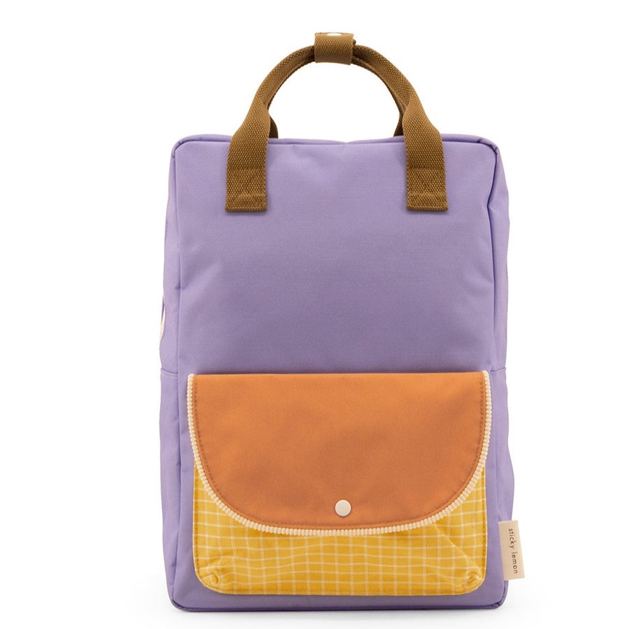 Accessories Sticky Lemon | Sticky Lemon Farmhouse Collection Large Backpack, Blooming Purple