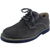 Shoes Florsheim Boy'S Casual Shoes | Florsheim Boy'S Kearny Suede Classic Lace Up Oxford Shoes Grey