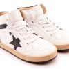 Shoes Old Soles Girl'S Casual Shoes | Old Soles Boy'S And Girl'S 1002 Star Tracker Casual Shoes - Snow / Navy / Gris / Natural Navy Sole