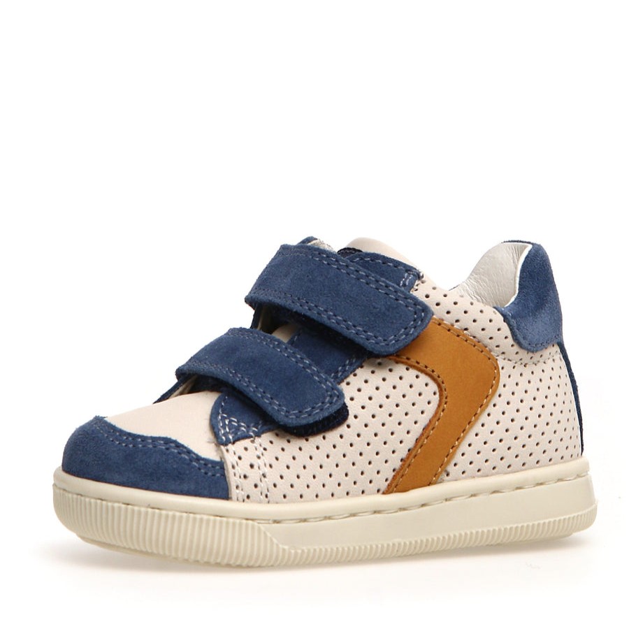 Shoes Naturino Boy'S Casual Shoes | Naturino Falcotto Boy'S And Girl'S Amornia Fashion Sneakers, Azure-Milk