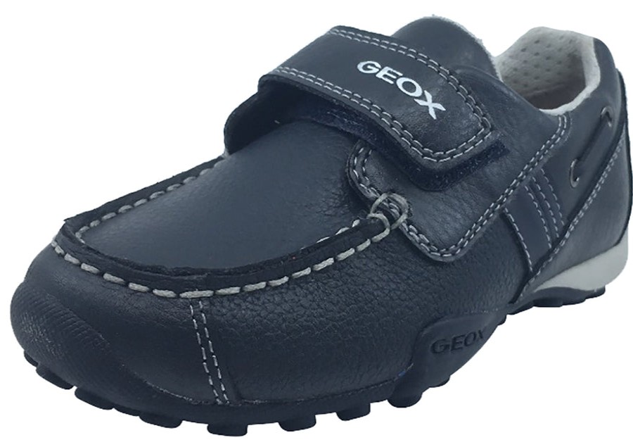 Shoes GEOX Boy'S Casual Shoes | Geox Boy'S Navy Snake Moc