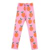 Clothes Don't Grow Up | Don'T Grow Up Organic Orange Leggings, Pink/Orange