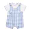 Clothes Tutto Piccolo | Tutto Piccolo Blue Romper