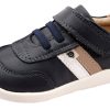 Shoes Old Soles Boy'S Casual Shoes | Old Soles Boy'S 8013 Play Ground Sneakers - Navy/Taupe/Snow