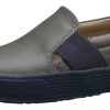 Shoes Old Soles Boy'S Casual Shoes | Old Soles 6084N Og Hoff Slip On Elastic Loafer Sneaker, Grey/Navy