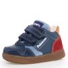 Shoes Naturino Boy'S Casual Shoes | Naturino Falcotto Boy'S Klip Vl Fashion Sneakers, Bluette Navy/Celeste