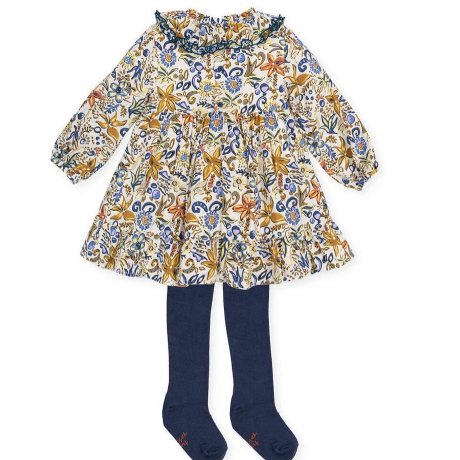 Clothes Tutto Piccolo | Tutto Piccolo 2233W Printed Dress - Multicolor