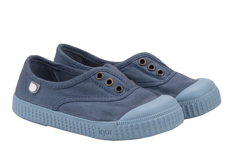 Shoes Igor Girl'S Casual Shoes | Igor S10275 Boy'S & Girl'S Berri Mc Shoes - Azul