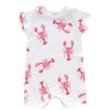 Clothes Jennifer Ann | Jennifer Ann Organic Lobster Romper