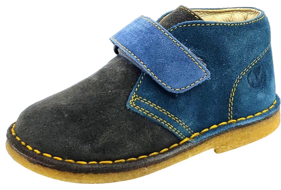 Shoes Naturino Boy'S Casual Shoes | Naturino Boy'S Chukka Boots, Antracite-Azzuro-Denim