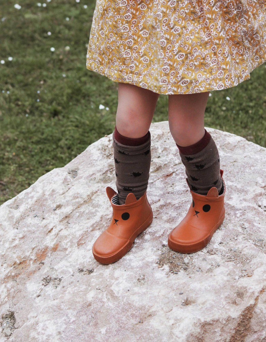 Shoes BOXBO Boy'S Boots | Boxbo Girl'S And Boy'S Kerran Rain Boot, Brique