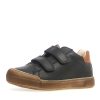 Shoes Naturino Boy'S Casual Shoes | Naturino Boy'S And Girl'S Eindhoven Sneaker Shoes - Black/Cuoio