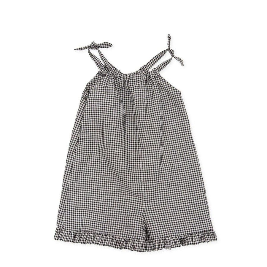 Clothes Tutto Piccolo | Tutto Piccolo 1337 Overall Dress - Dark Grey