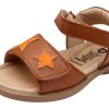 Shoes Old Soles Girl'S Sandals | Old Soles Boy'S And Girl'S Star-Born Leather Sandals - Tan/Neon Orange