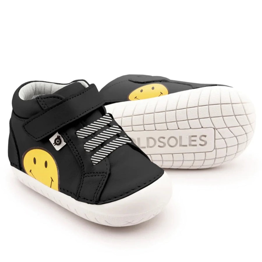 Shoes Old Soles Boy'S Casual Shoes | Old Soles Boy'S & Girl'S 4093 Smiley Pave Casual Shoes - Black