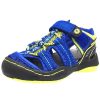 Shoes Jambu Boy'S Casual Shoes | Jambu Boy'S Piranha Mesh Hook And Loop Stretch Lace Water Ready Fisherman Sandals, Blue