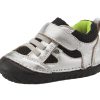 Shoes Old Soles Boy'S Casual Shoes | Old Soles Boy'S & Girl'S Bru Pave Shoes - Silver/Black Mesh/Lime Mesh