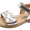 Shoes Old Soles Girl'S Sandals | Old Soles 551 Girl'S Harlequin Sandal, Silver/Glam Argent