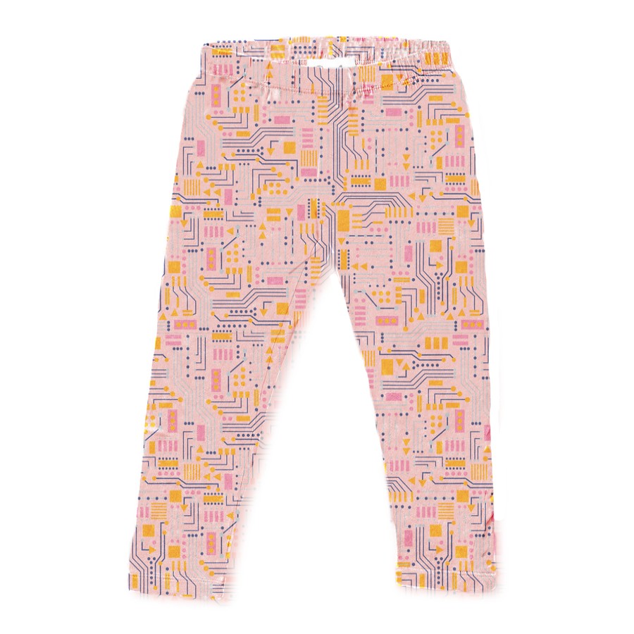 Clothes Piccolina Kids | Piccolina Kids Circuitry Leggings