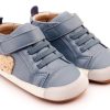 Shoes Old Soles Boy'S Casual Shoes | Old Soles Boy'S & Girl'S 0070Rt Ted Baby Casual Shoes - Indigo / White