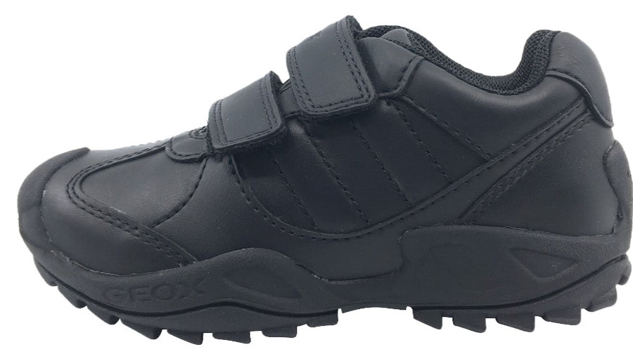 Shoes GEOX Boy'S Casual Shoes | Geox Boy'S Savage Velcro Sneaker Tennis Shoes (Black)