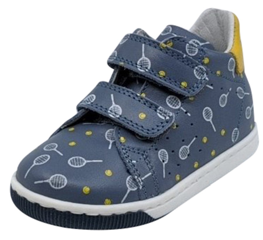 Shoes Naturino Boy'S Casual Shoes | Naturino Falcotto Boy'S Adam Vl Vit.St.Tennis Fashion Sneakers, Celeste/Bianco