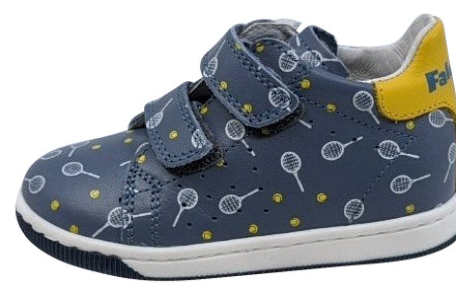 Shoes Naturino Boy'S Casual Shoes | Naturino Falcotto Boy'S Adam Vl Vit.St.Tennis Fashion Sneakers, Celeste/Bianco