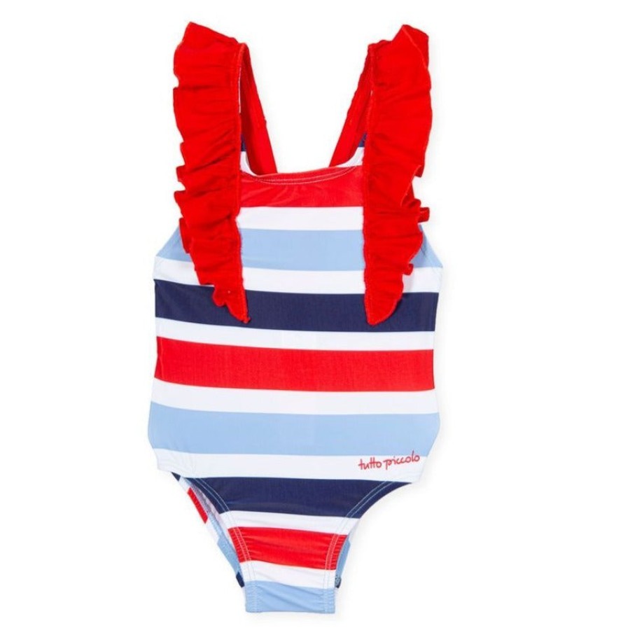 Clothes Tutto Piccolo | Tutto Piccolo 1075 Swimsuit - Red