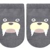 Clothes Eva & Elvin | Eva & Elvin Grey Walrus Socks