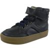 Shoes Old Soles Boy'S Casual Shoes | Old Soles 1026 Boy'S Navy Os Rap Leather Lace Up Strap High Tops Sneaker