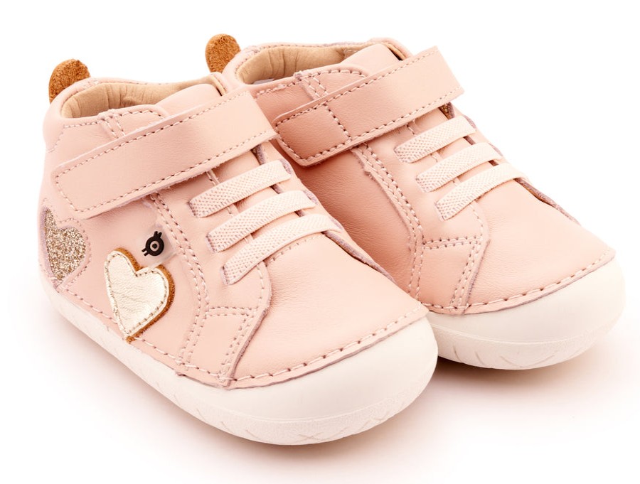 Shoes Old Soles Girl'S Casual Shoes | Old Soles Girl'S 4097 Harper Pave Casual Shoes - Powder Pink / Gold / Glam Gold