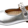 Shoes Old Soles Girl'S Dress Shoes | Old Soles Girl'S 817 Lady Plat Shoes - Silver