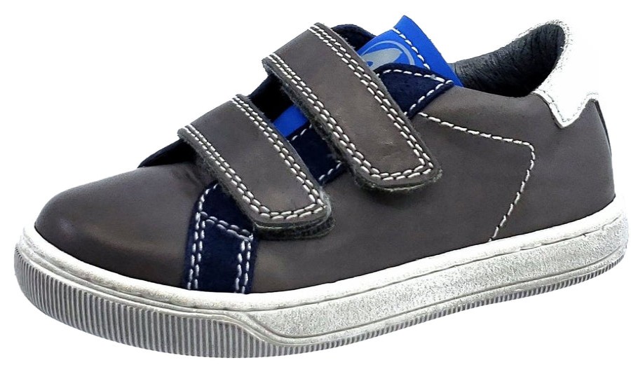 Shoes Naturino Boy'S Casual Shoes | Naturino Boy'S Isaac Shoes, Antracite-Navy-Bianco-Azzurro