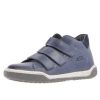 Shoes Naturino Boy'S Casual Shoes | Naturino Boy'S Winny High Top Nappa Sneakers, Celeste/Navy