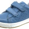 Shoes Naturino Boy'S Casual Shoes | Naturino Boy'S 9105 Blue Double Strap Hook And Loop Sneaker