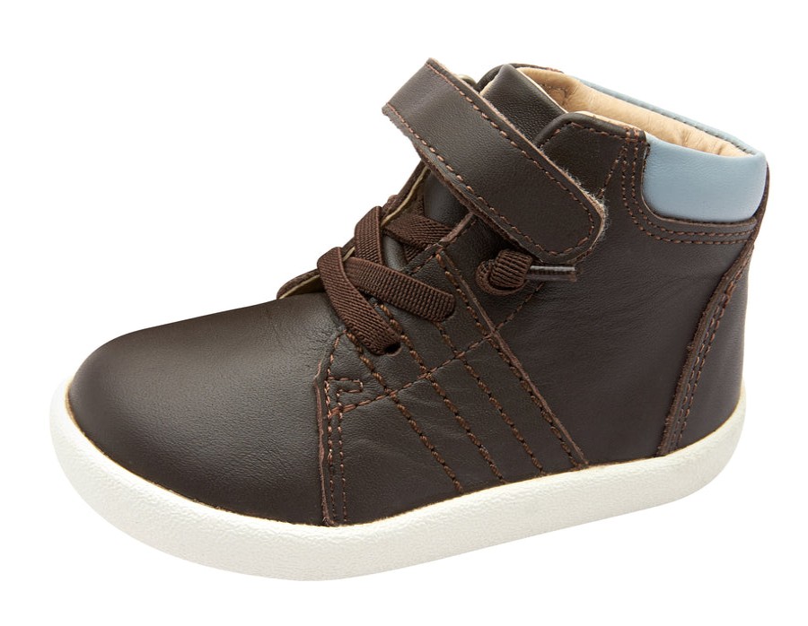 Shoes Old Soles Boy'S Casual Shoes | Old Soles Boy'S 5077 Long Haul Sneakers - Brown/Dusty Blue