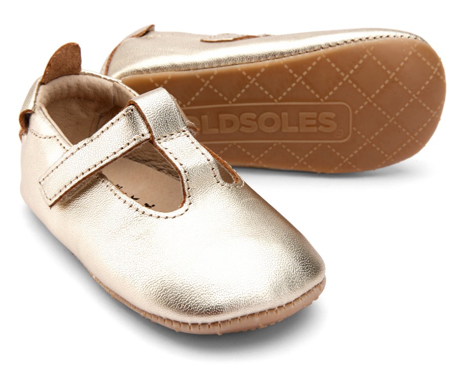 Shoes Old Soles Girl'S Casual Shoes | Old Soles Girl'S 0018R Ohme-Bub Shoe - Gold