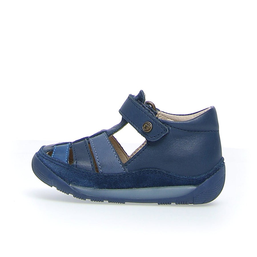 Shoes Naturino Boy'S Casual Shoes | Naturino Falcotto Boy'S And Girl'S Laguna Suede Sandals - Bluette/Celeste/Azure