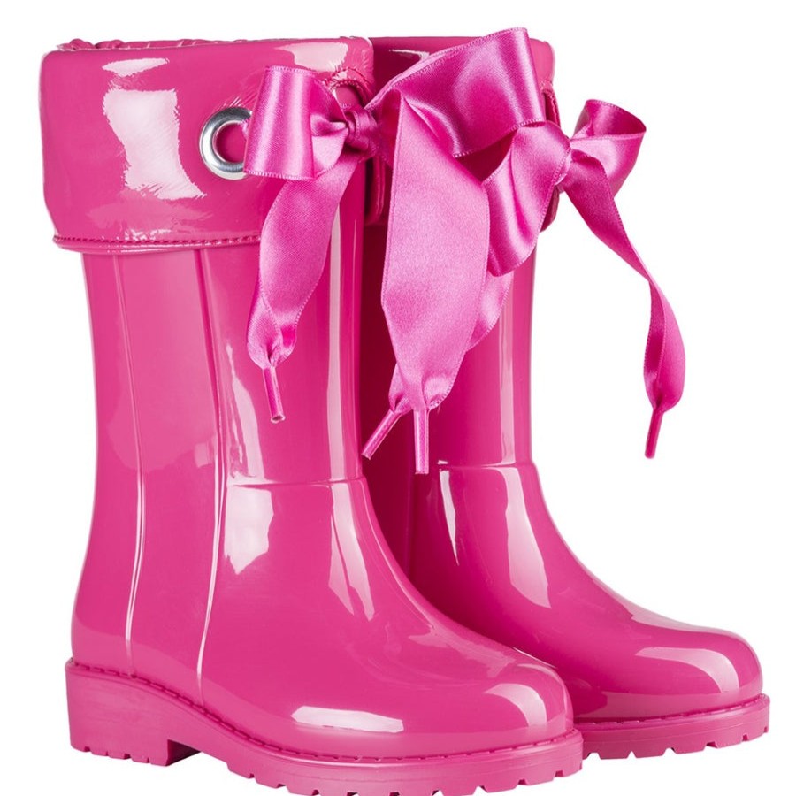 Shoes Igor Girl'S Boots | Igor Girl'S Campera Charol Boots, Fucsia