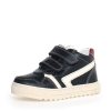 Shoes Naturino Boy'S Casual Shoes | Naturino Girl'S & Boy'S Ceonia High Vl Calf Sneakers - Black/Milk