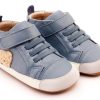 Shoes Old Soles Girl'S Casual Shoes | Old Soles Boy'S & Girl'S 0070Rt Ted Baby Casual Shoes - Indigo / White