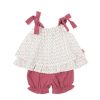 Clothes Tutto Piccolo | Tutto Piccolo 1685 2 Pieces Set - Mauve