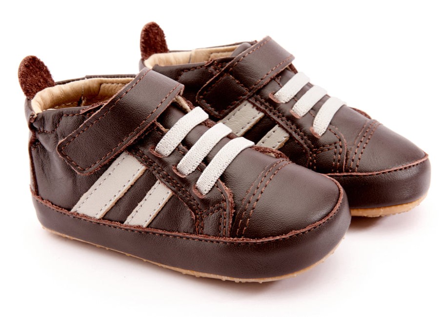 Shoes Old Soles Boy'S Casual Shoes | Old Soles Boy'S & Girl'S 066R High Roller Shoes - Brown/Gris