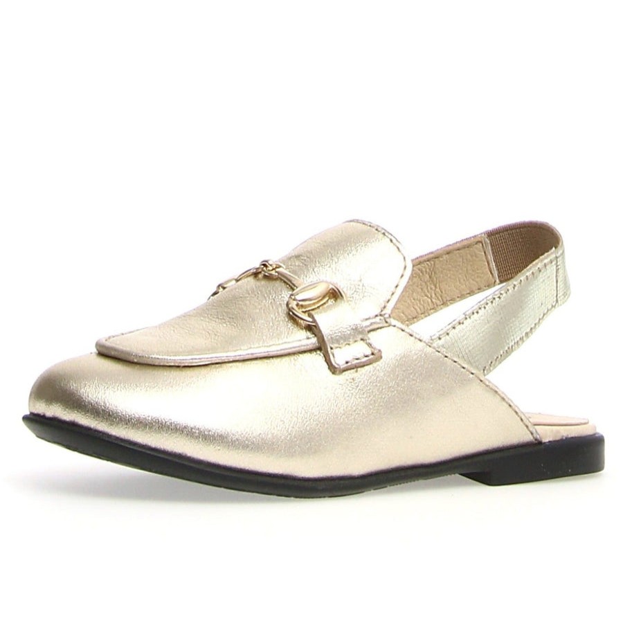 Shoes Naturino Girl'S Sandals | Naturino Girl'S Mestre Sling Backs - Metallic Platinum