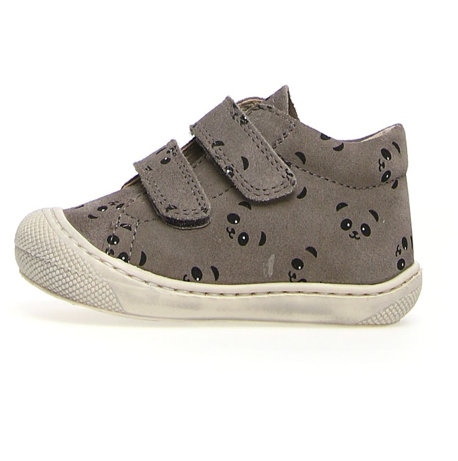 Shoes Naturino Girl'S Casual Shoes | Naturino Girl'S & Boy'S Cocoon Vl Panda Sneakers - Dark Grey